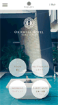 Mobile Screenshot of orientalhotel.jp